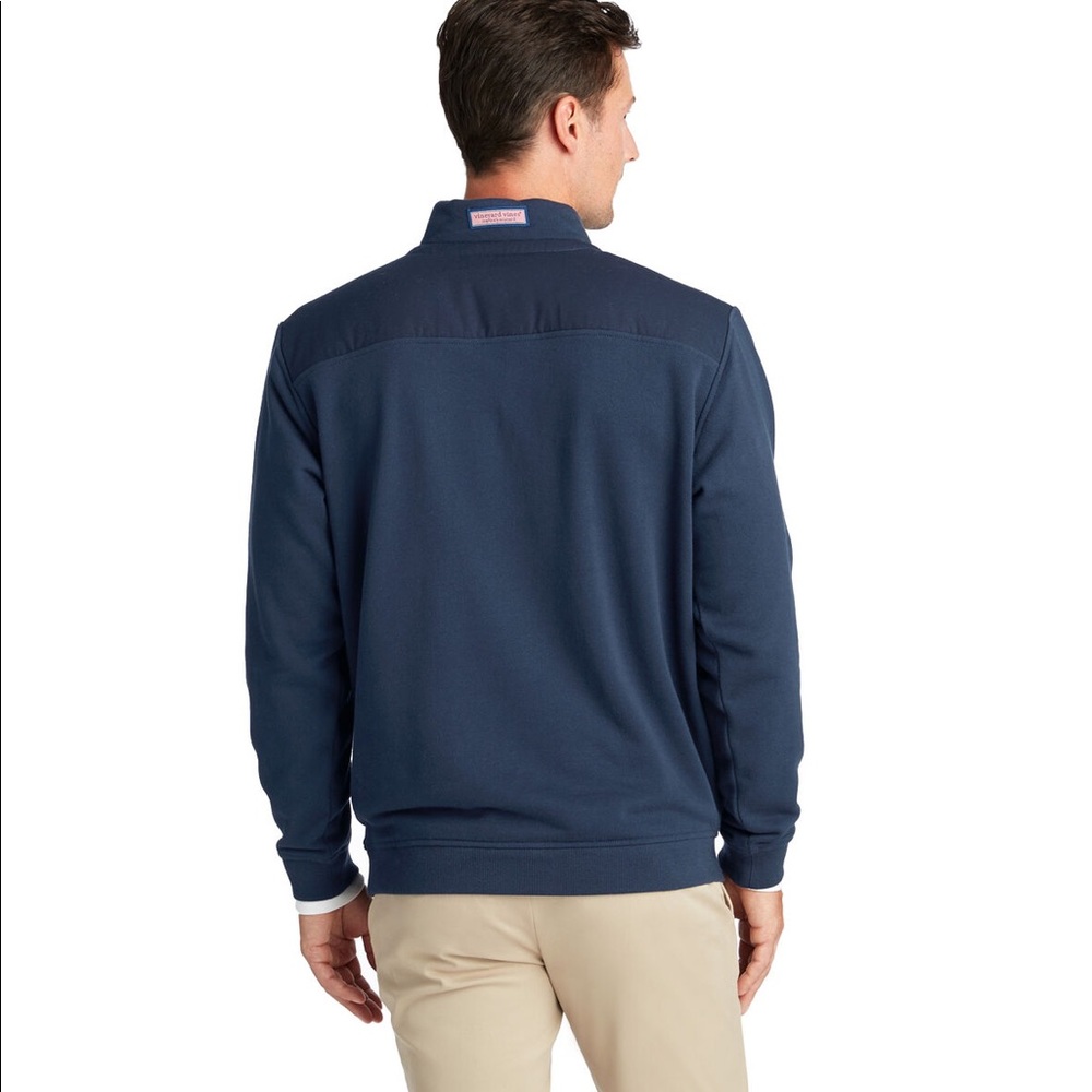 Vineyard Vines The Shep Shirt navy quarter zip XS - Picture 8 of 9
